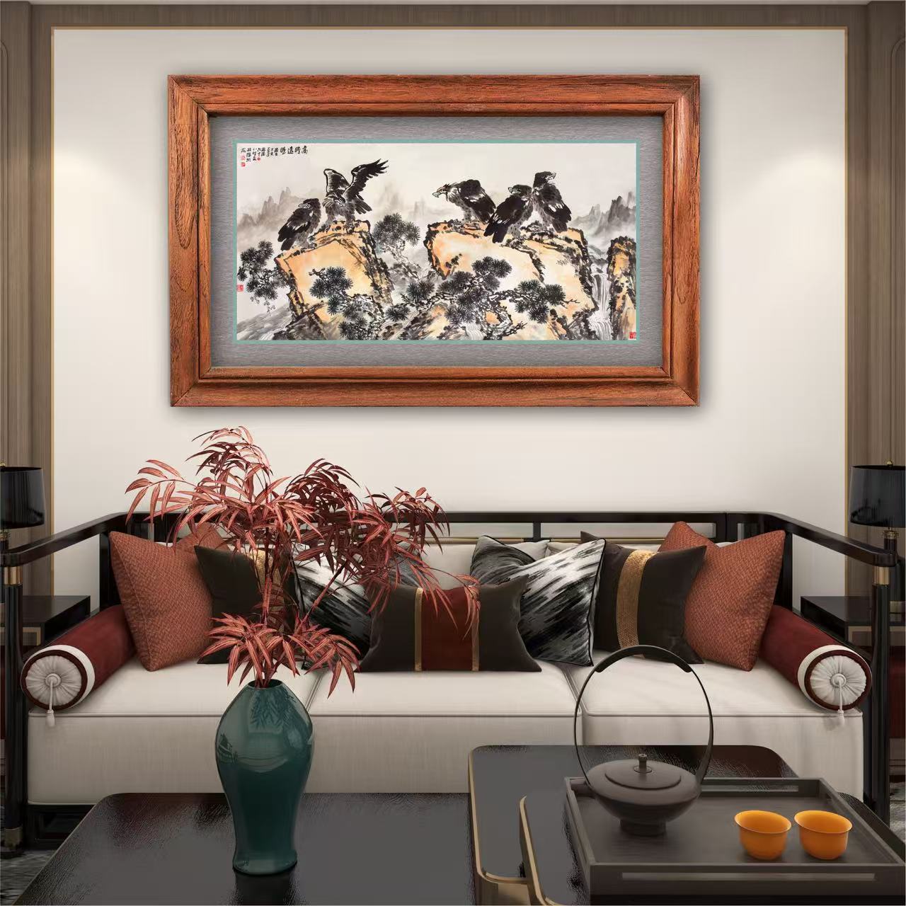 a1高瞻远瞩丁亥年2007(著名画家赵思温)